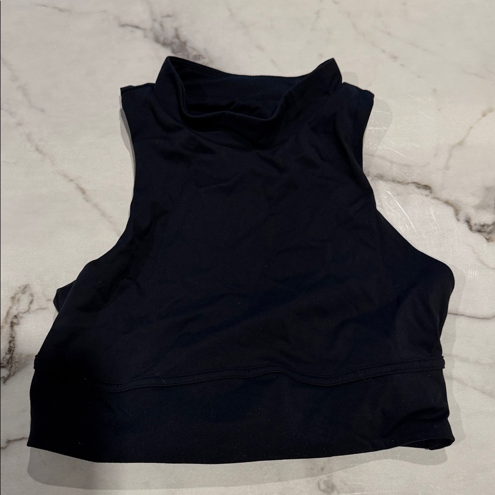 All in Motion Black Crop Top